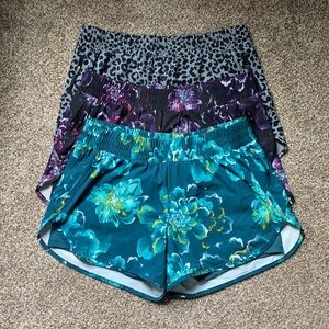 Printed Lined Athletic Shorts